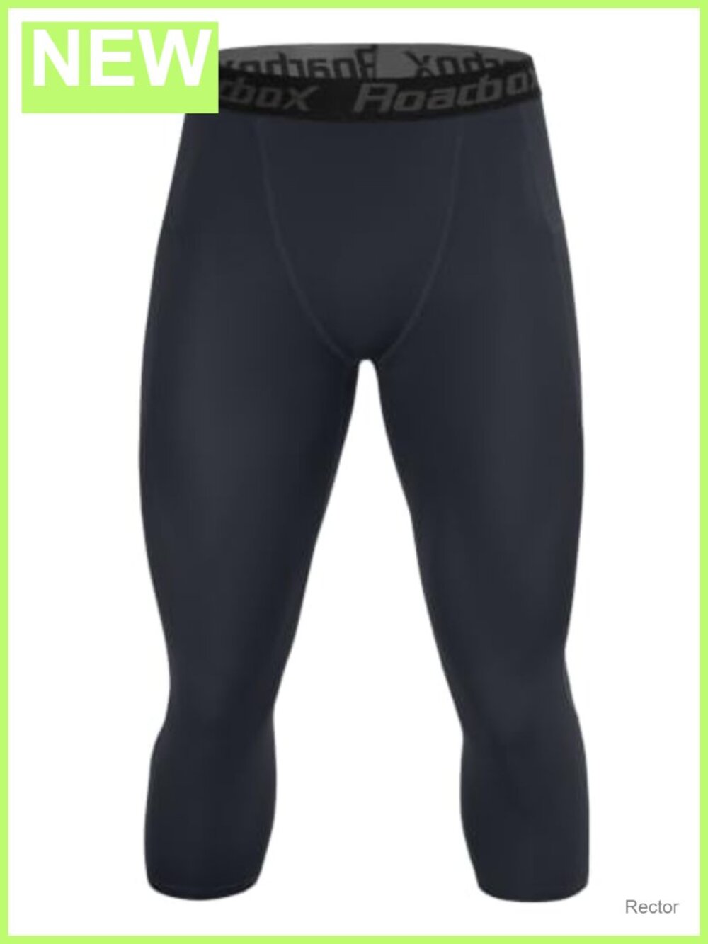 Men's 3/4 Compression Pants Running Workout Tights Athletic Leggings